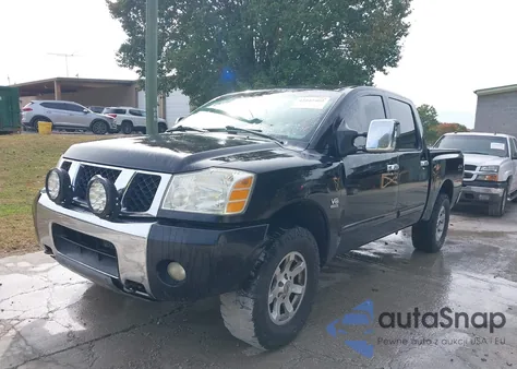 2004 Nissan Titan Se from USA, damaged, VIN 1N6AA07B24N538892